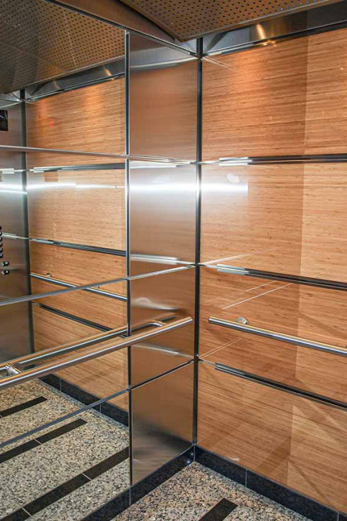 Naturals Wood Elevator
